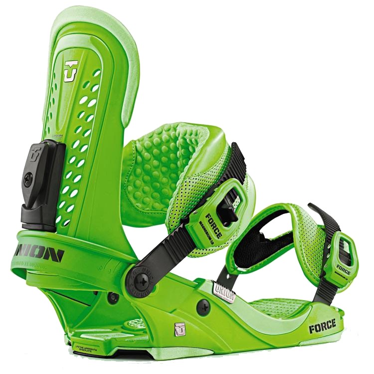 Union Force Snowboard Bindings 2013, Green, swatch