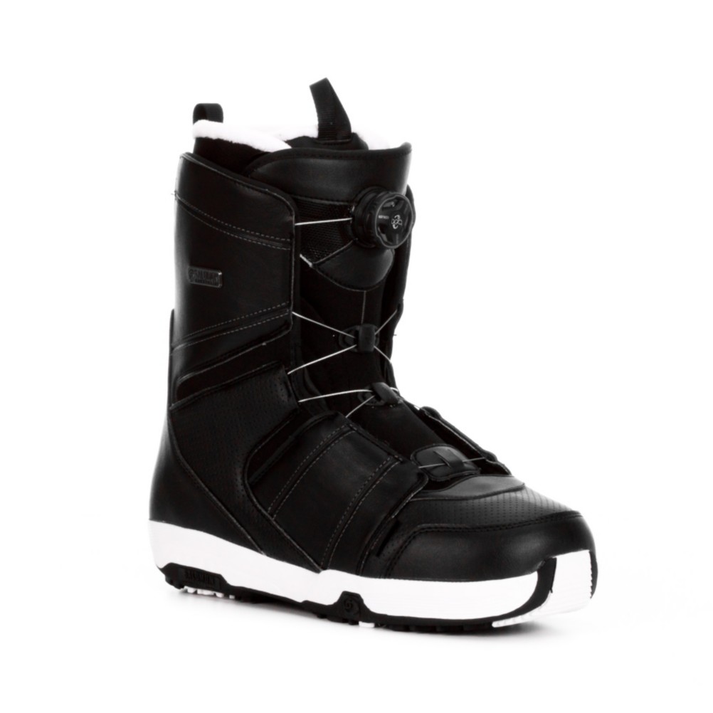 Salomon Faction Boa Snowboard Boots 2013, Black-Autobahn-Black, medium