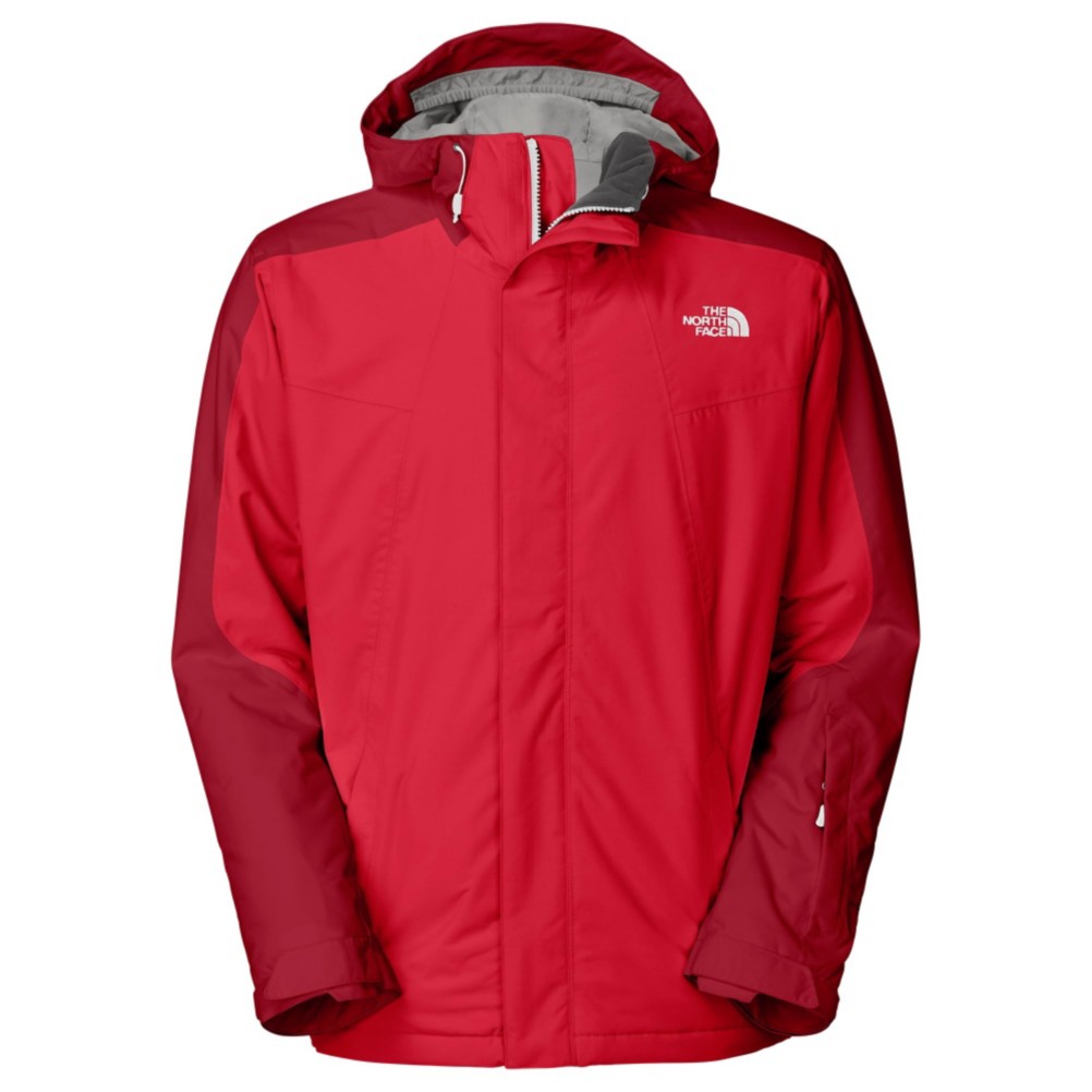 The North Face Freedom Mens Shell Ski Jacket, TNF Red, swatch