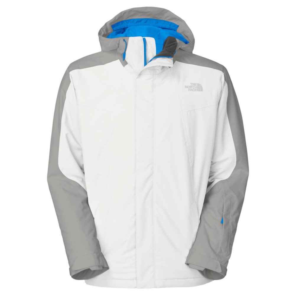 The North Face Freedom Mens Shell Ski Jacket, TNF White, medium