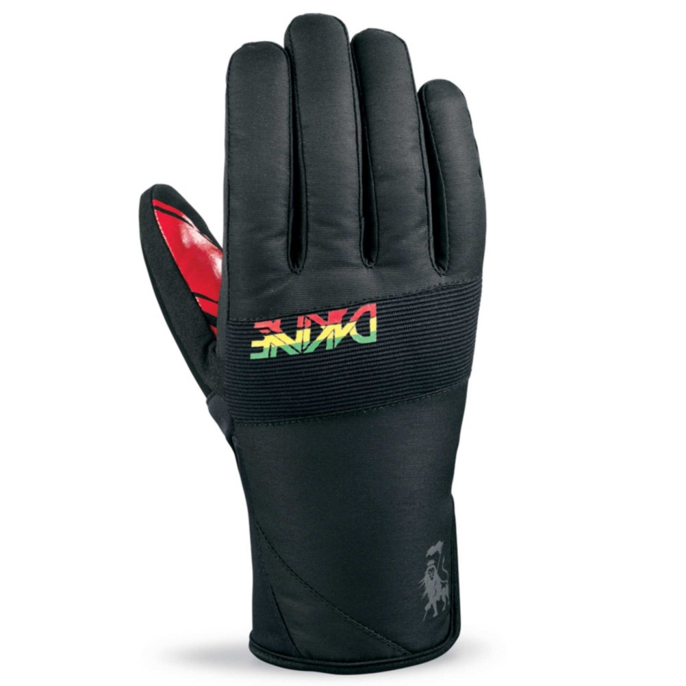 Dakine Crossfire Gloves, Rasta, medium