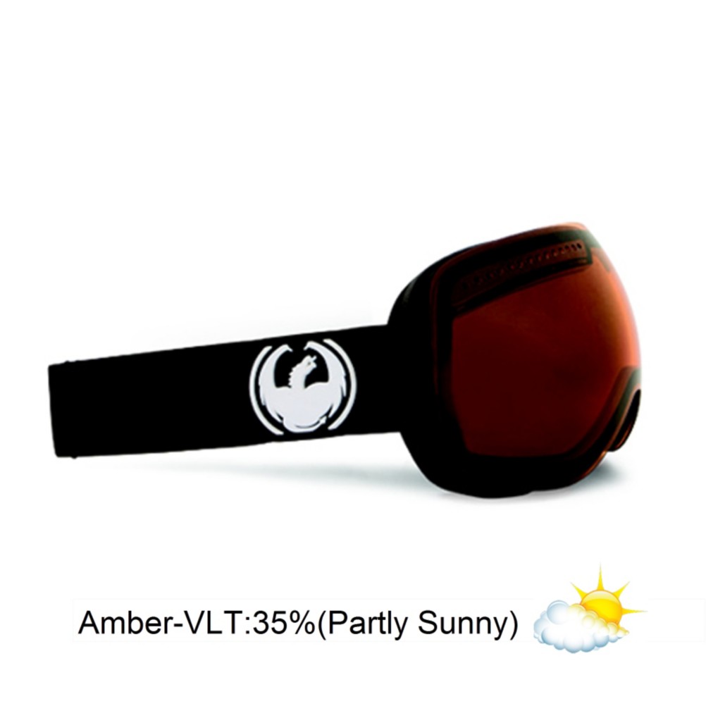 Dragon APX Goggles 2013, Coal-Amber, medium