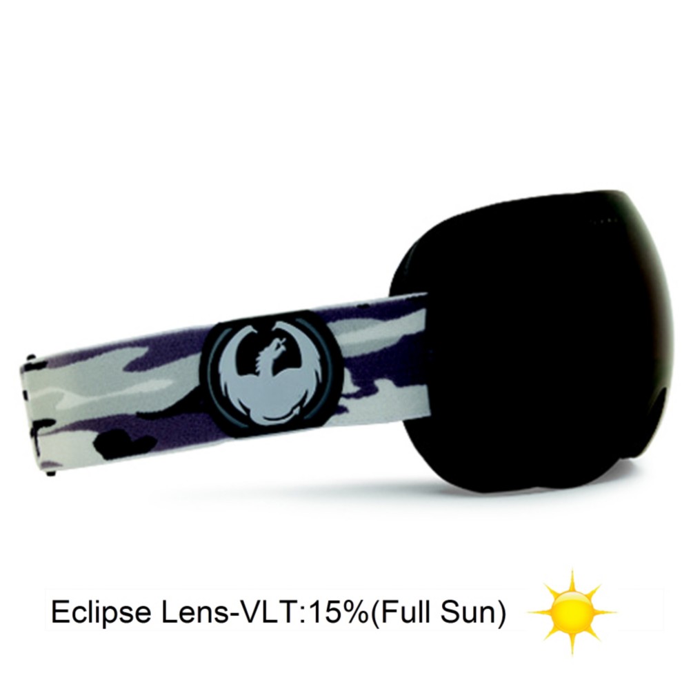 Dragon APX Goggles 2013, Snow Camo-Jet Ionized, swatch
