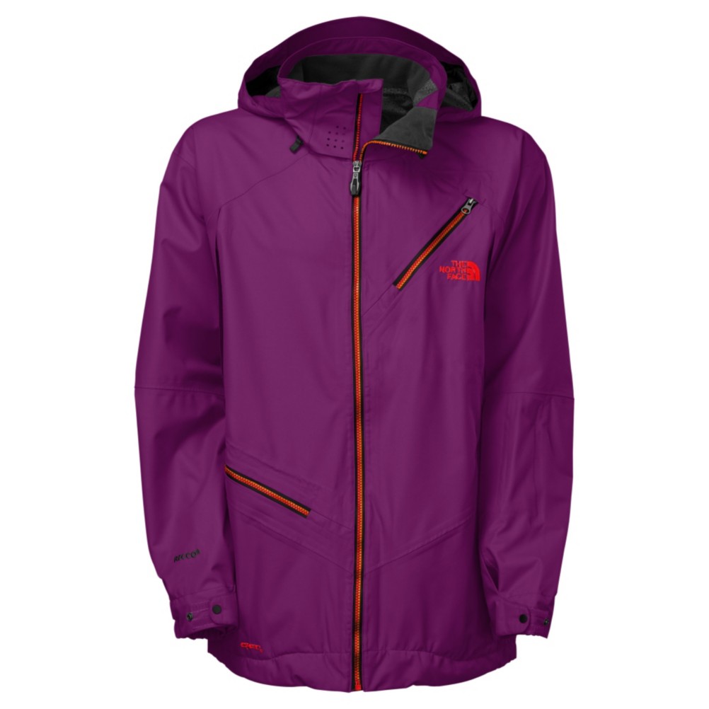 The North Face Cymbiant Mens Shell Ski Jacket, Pamplona Purple, swatch