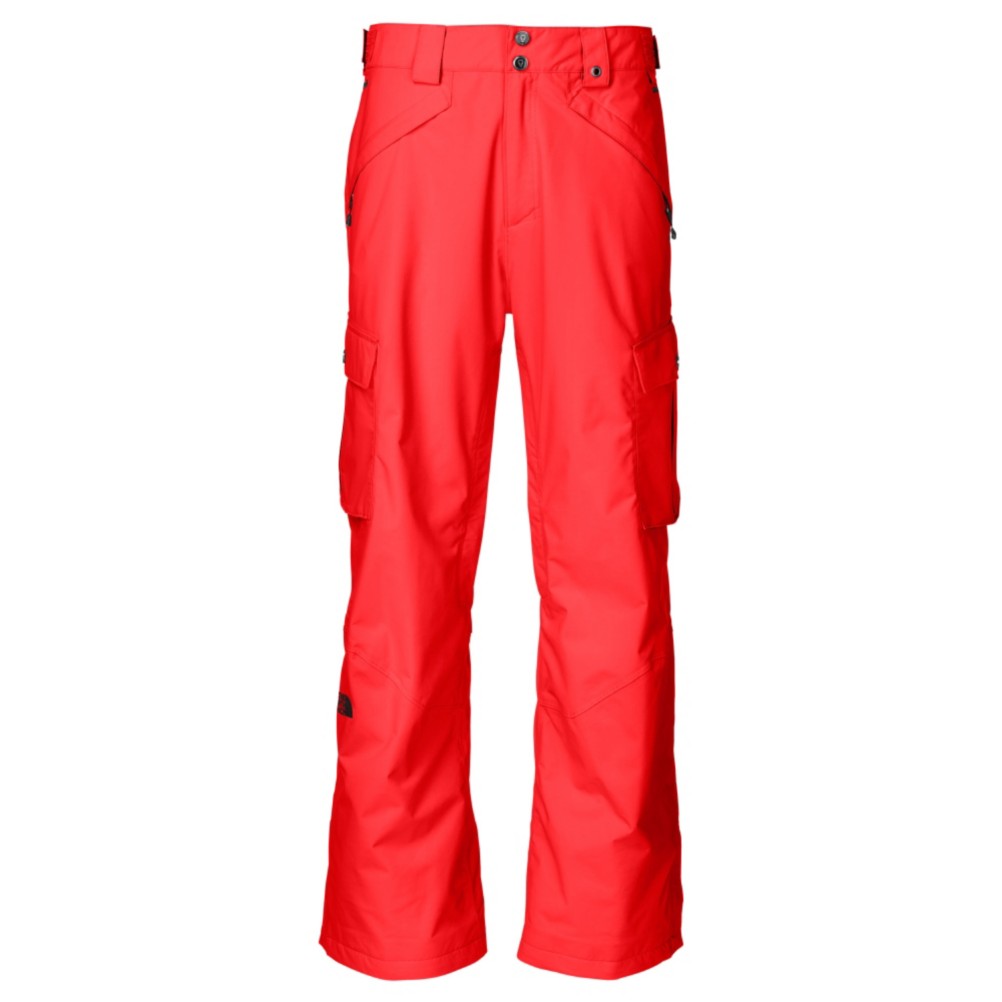 The North Face Fargo Cargo Mens Ski Pants, Fiery Red, medium