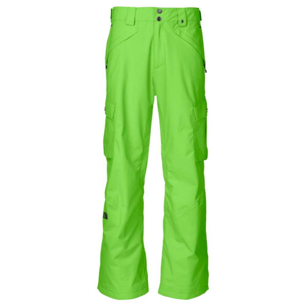 The North Face Fargo Cargo Mens Ski Pants, Glo Green, swatch