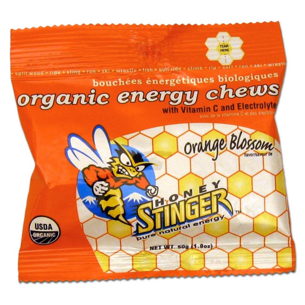 Honey Stinger Organic Energy Chews 2013, Orange Blossom, swatch