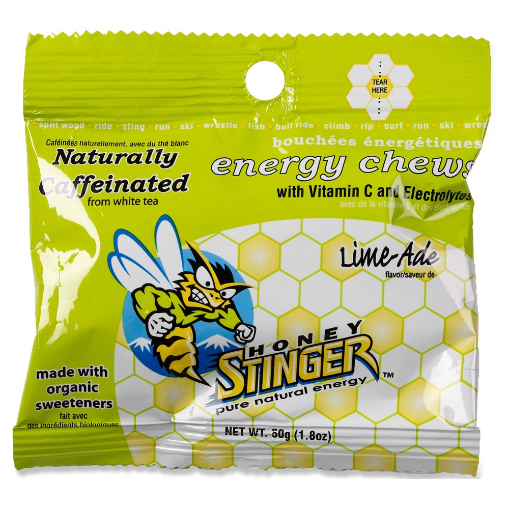Honey Stinger Organic Energy Chews 2013, Limeade, swatch