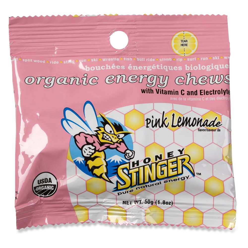 Honey Stinger Organic Energy Chews 2013, Pink Lemonade, swatch