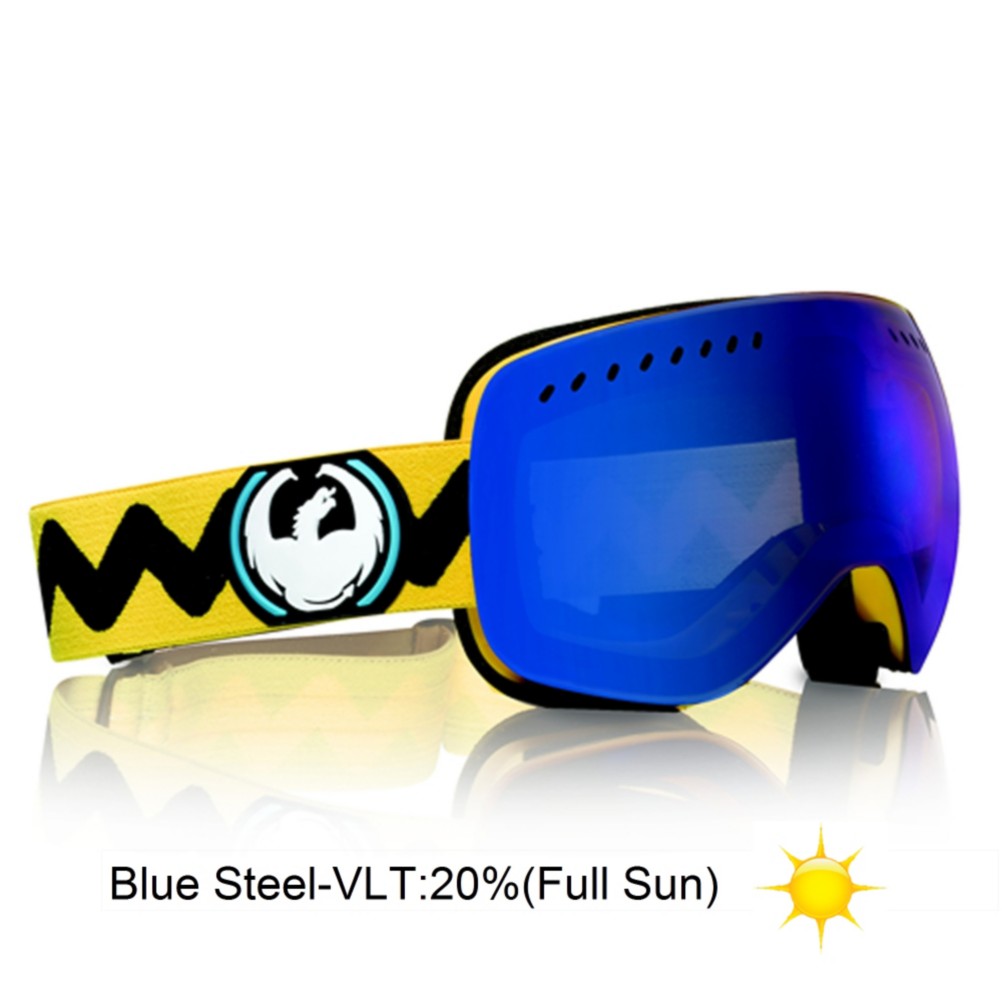 Dragon Gigi Ruf Signature APXs Goggles 2013, Gigi Signature-Blue Steel, medium