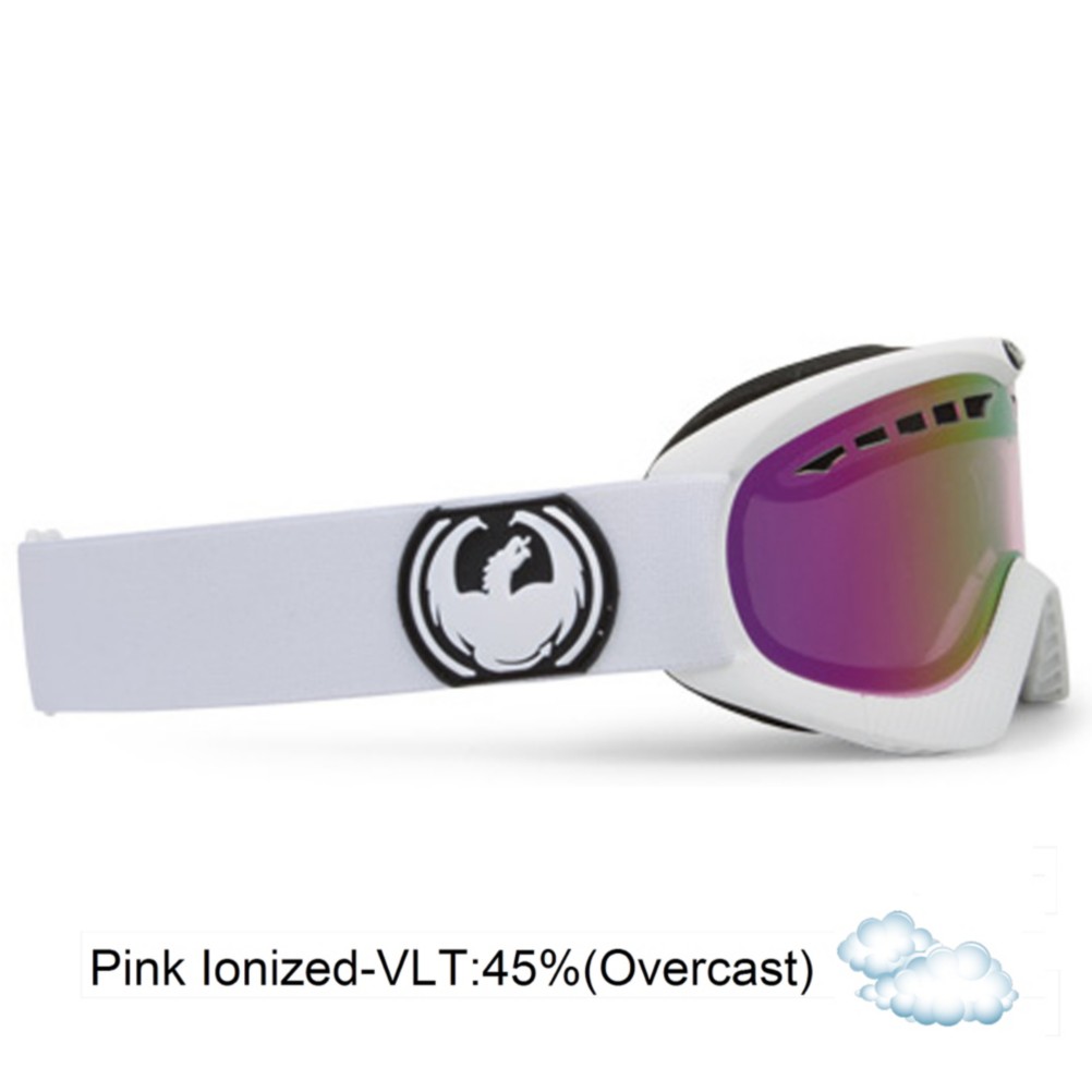 Dragon DXS Goggles 2013, Powder-Pink Ionized, swatch