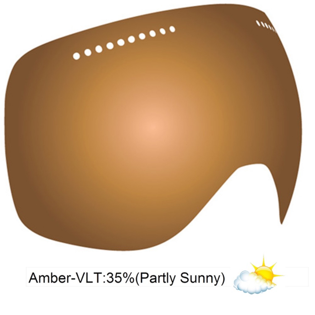 Dragon APX Goggle Replacement Lens 2013, Amber, medium