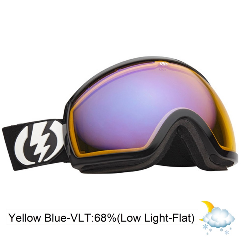 Electric EG2 Goggles 2013, Gloss Black-Yellow Blue Chrom, swatch