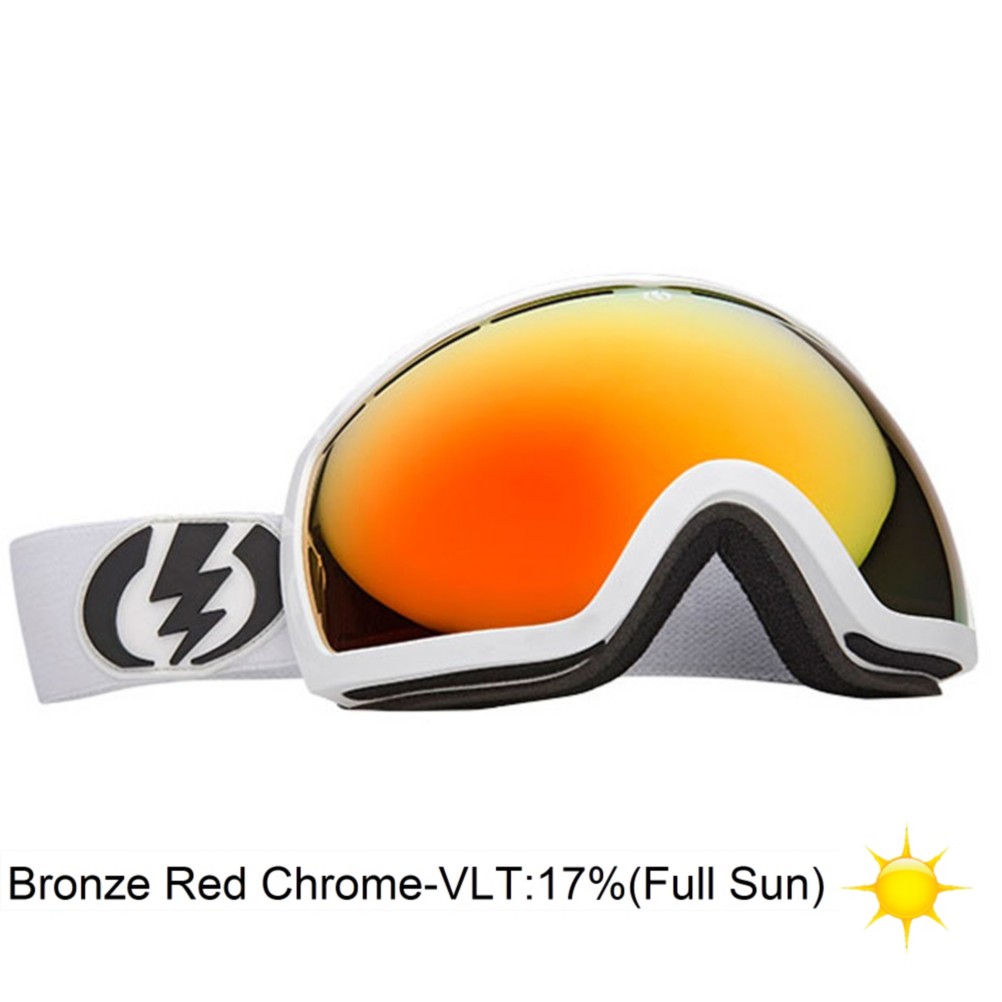 Electric EG2 Goggles 2013, Gloss White-Bronze Red Chrome, swatch