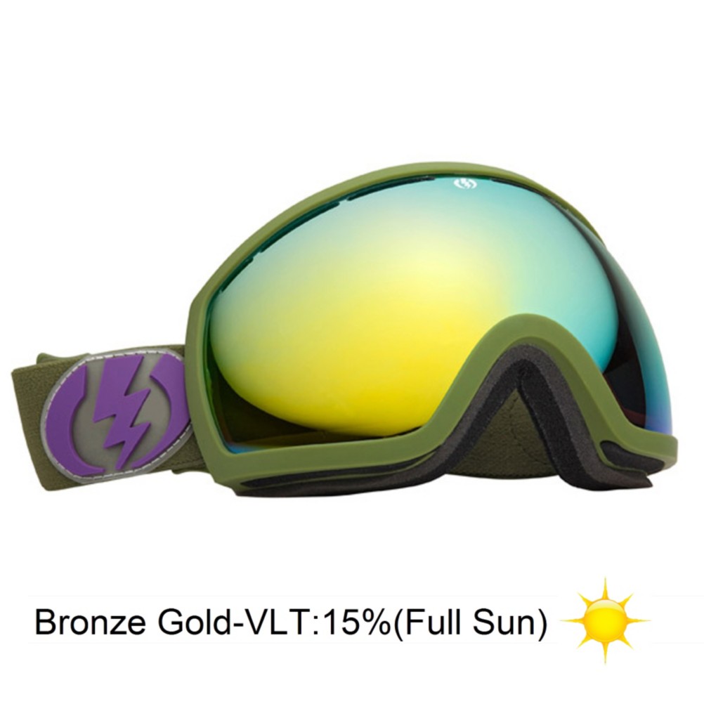 Electric EG2 Goggles 2013, Field Drab-Bronze Gold, swatch