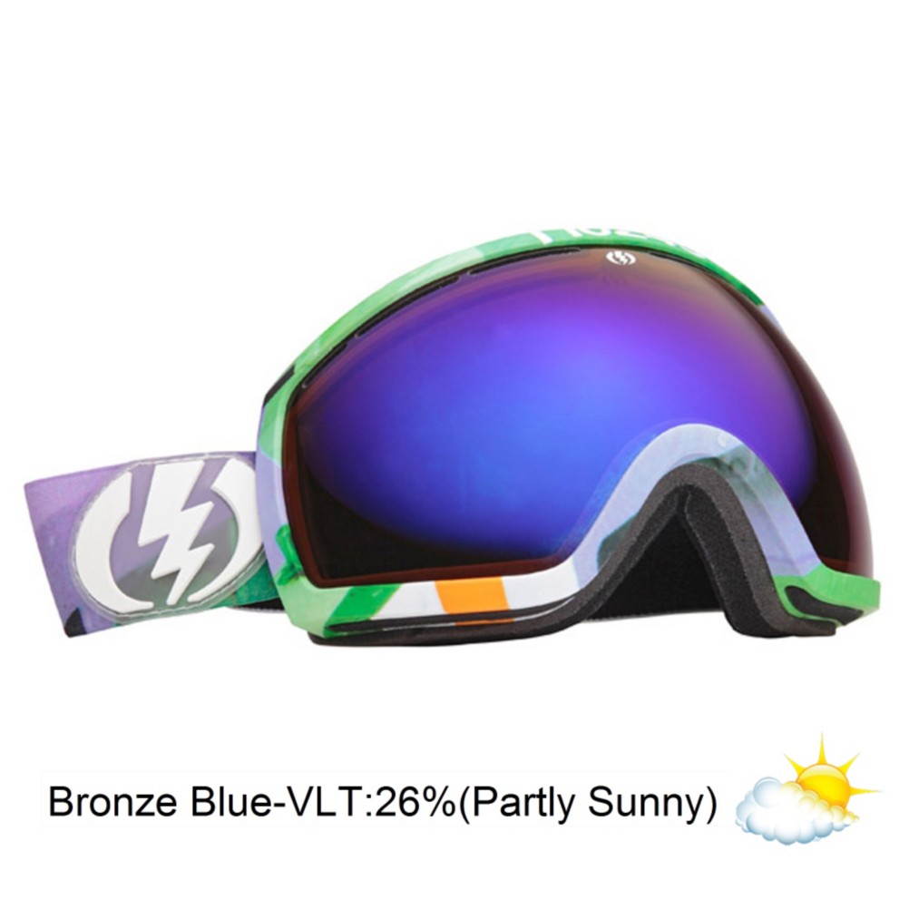 Electric EG2 Goggles 2013, Tank-Bronze Blue Chrome, swatch