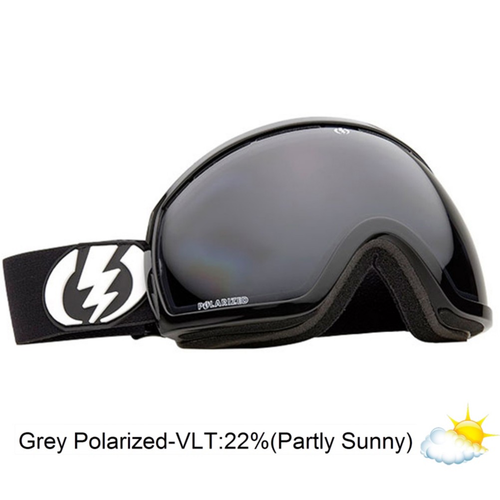 Electric EG2 Polarized Goggles 2013, Gloss Black-Grey Polarized, medium