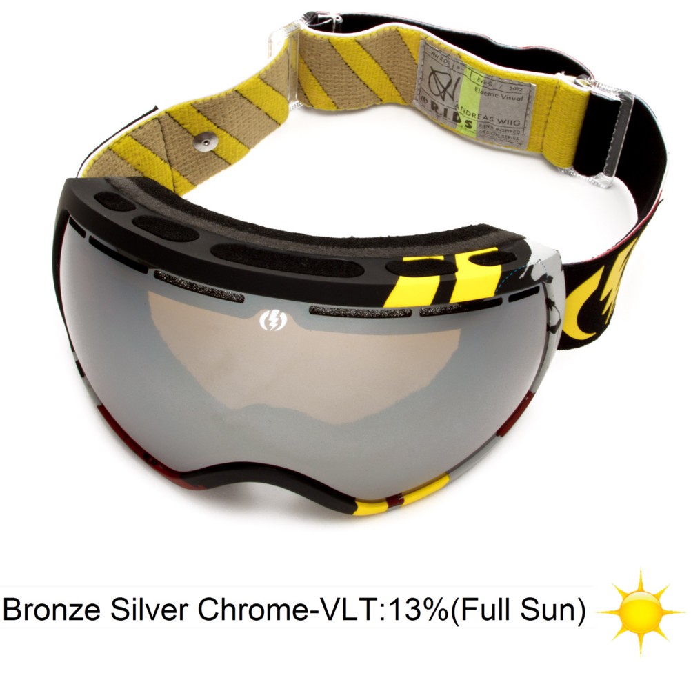 Electric EG2 Andreas Wiig Goggles 2013, Rids Andreas Wiig-Bronze Silve, medium