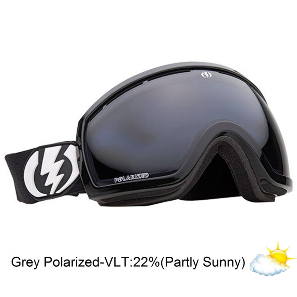 Electric EG2.5 Polarized Goggles 2013, Gloss Black-Grey Polarized, medium