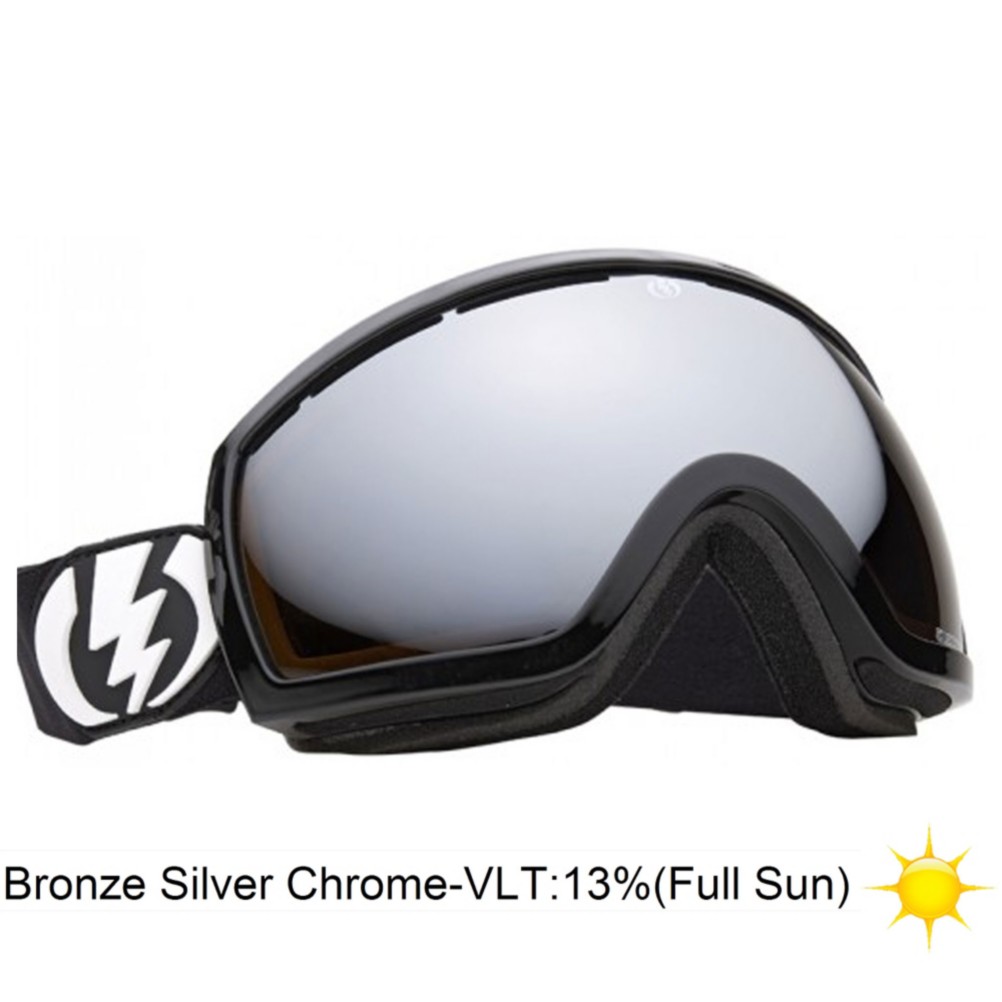Electric EG2.5 Goggles 2013, Gloss Black-Bronze Silver Chro, swatch