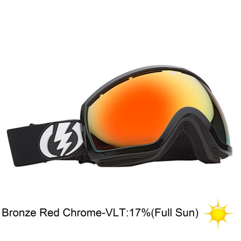 Electric EG2.5 Goggles 2013, Gloss Black-Bronze Red Chrome, swatch