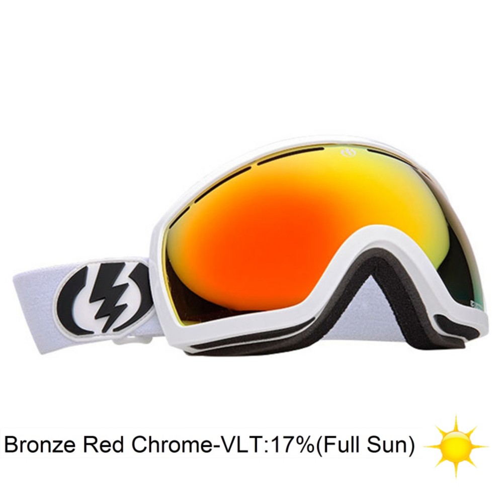 Electric EG2.5 Goggles 2013, Gloss White-Bronze Red Chrome, swatch