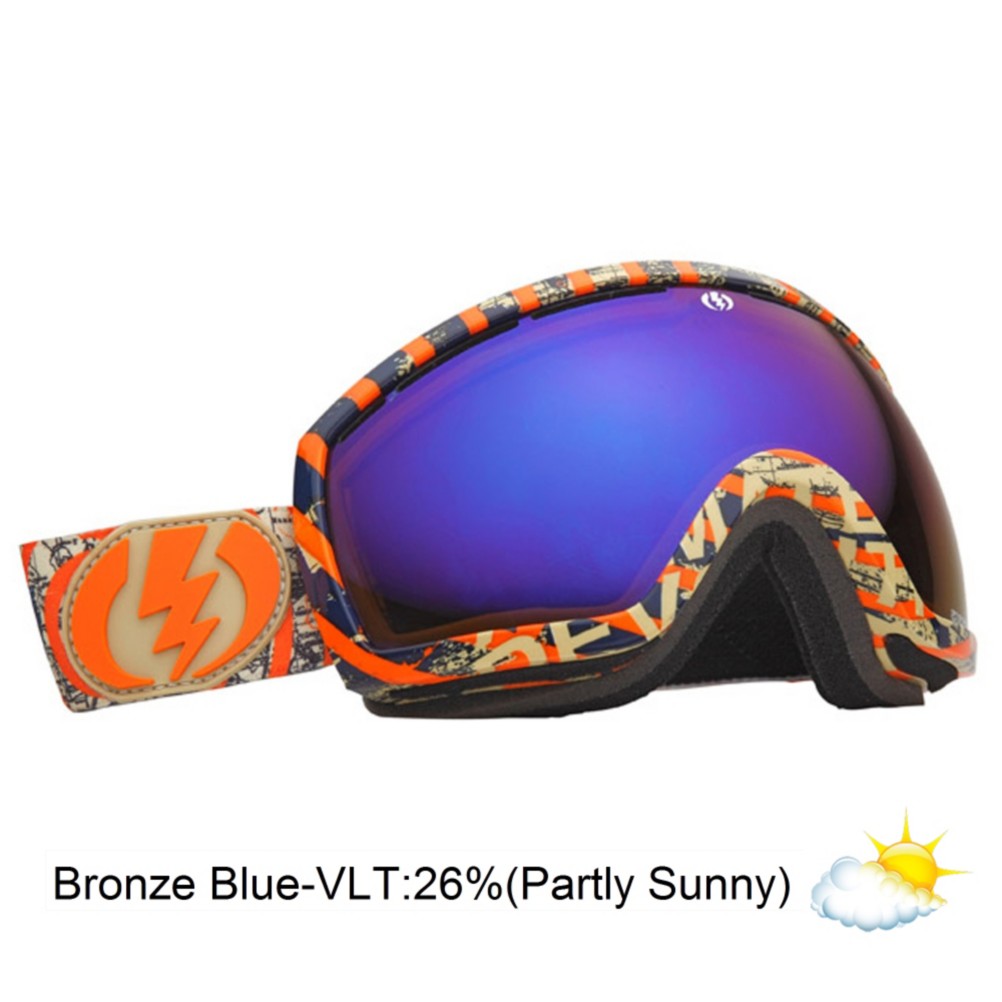 Electric EG2.5 Goggles 2013, Mapulated-Bronze Blue Chrome, swatch