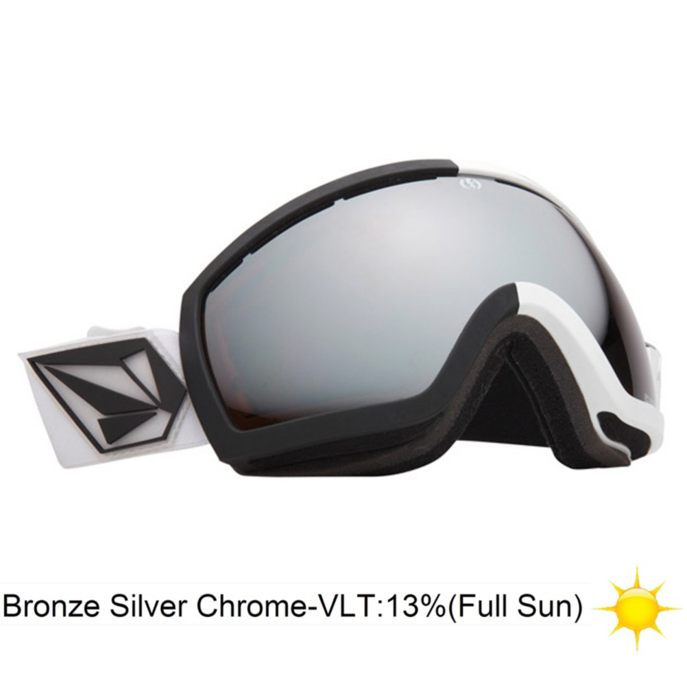 Electric EG2.5 Volcom Co-Lab Goggles 2013, V.co Lab-Bronze Silver, medium