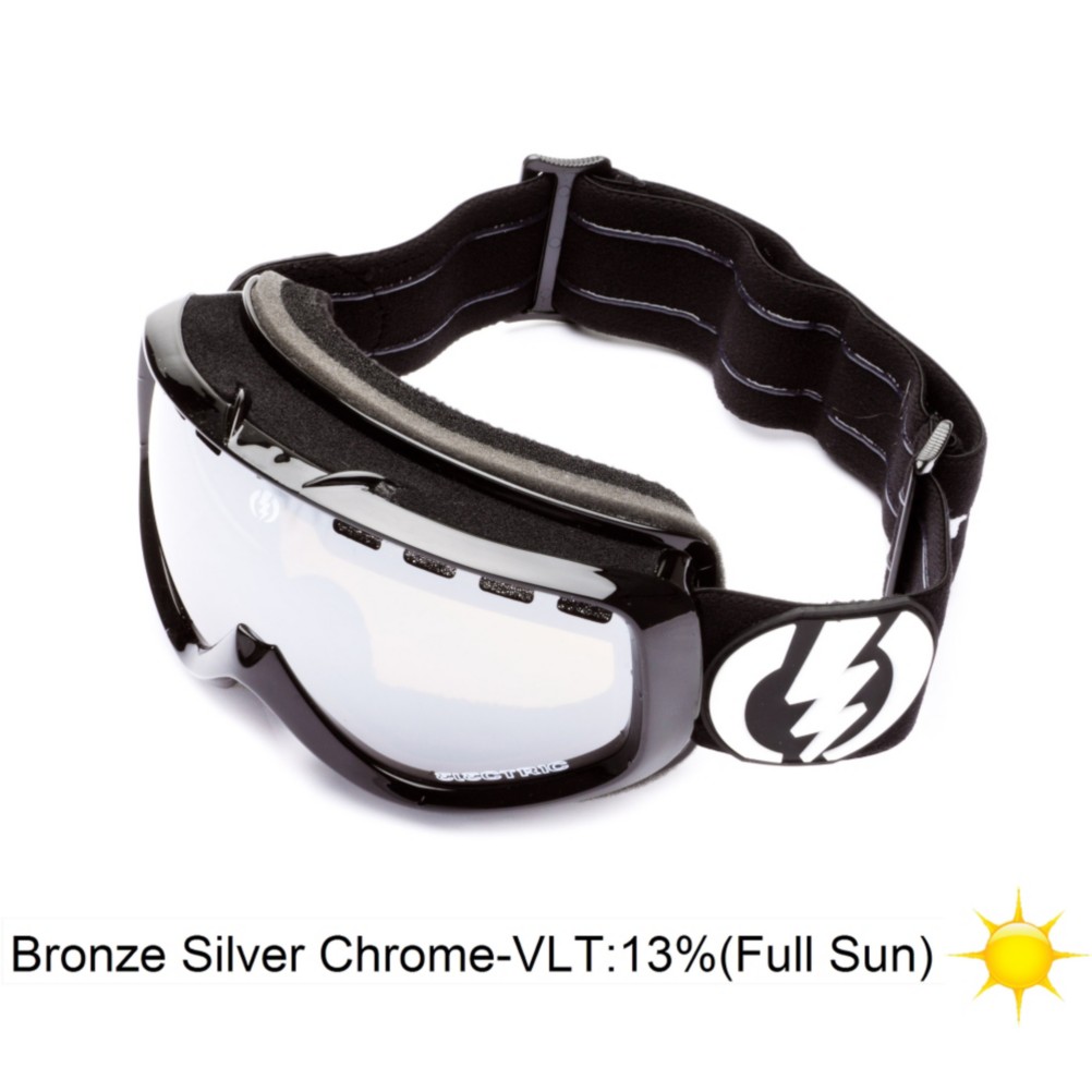 Electric EGK Kids Goggles 2013, Gloss Black-Bronze Silver Chro, swatch