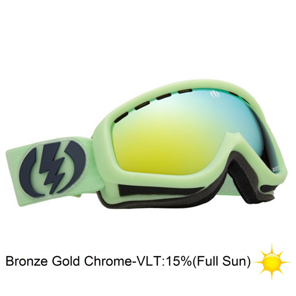 Electric EGK Kids Goggles 2013, Allied Green Matte-Bronze Gold, medium