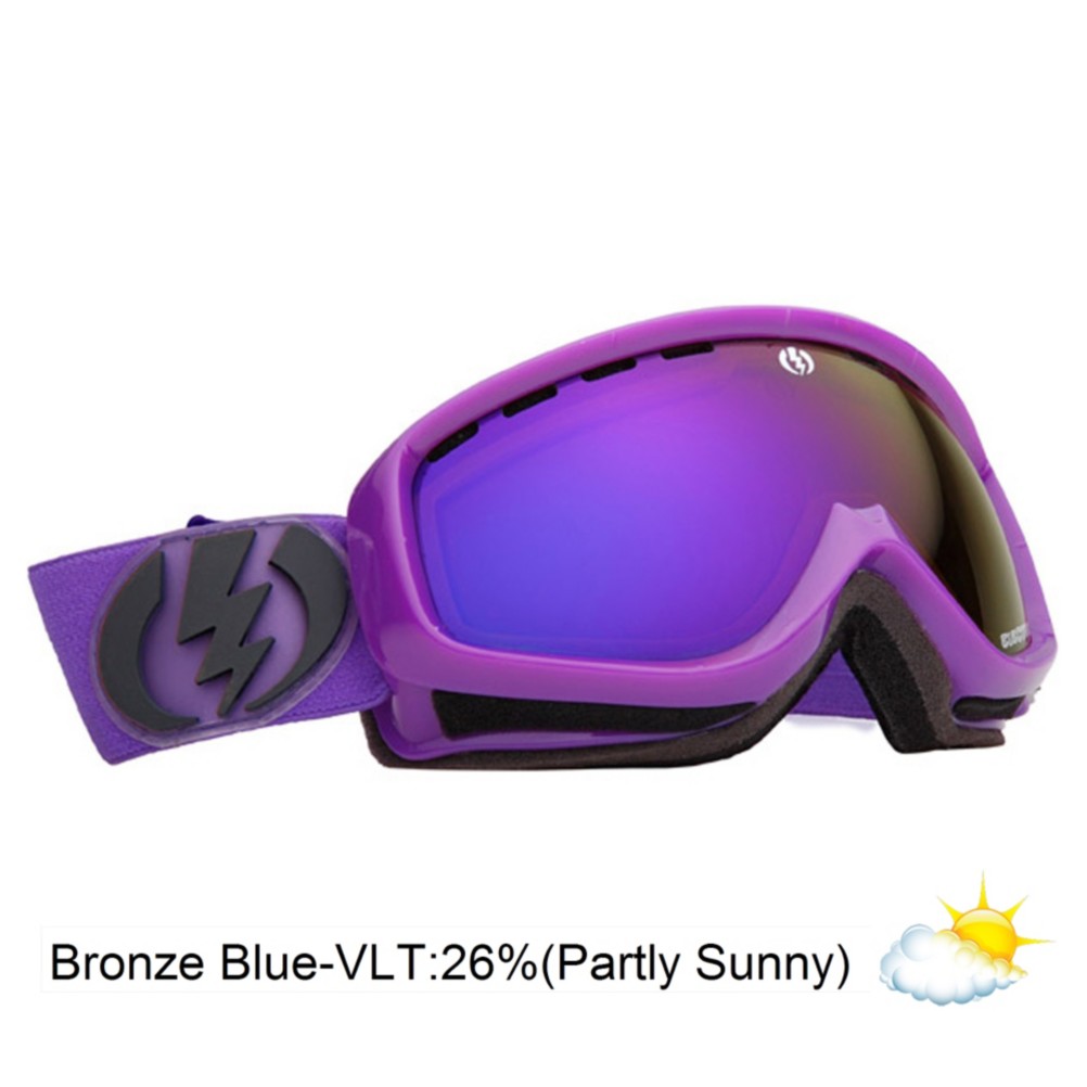 Electric EGK Kids Goggles 2013, Royal Purple-Bronze Blue Chrom, swatch