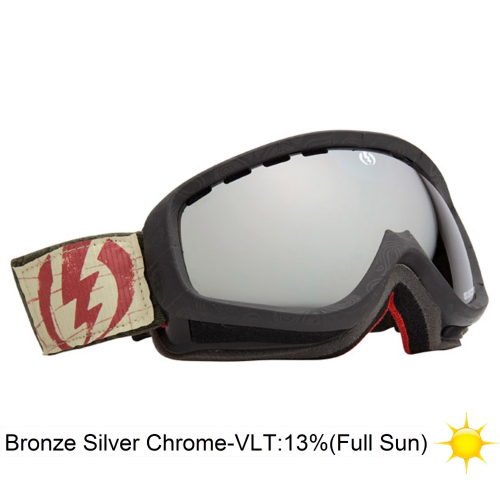 Electric EGK Iikka Backstrom Kids Goggles 2013, I.backstrom-Bronze Silver Chro, medium
