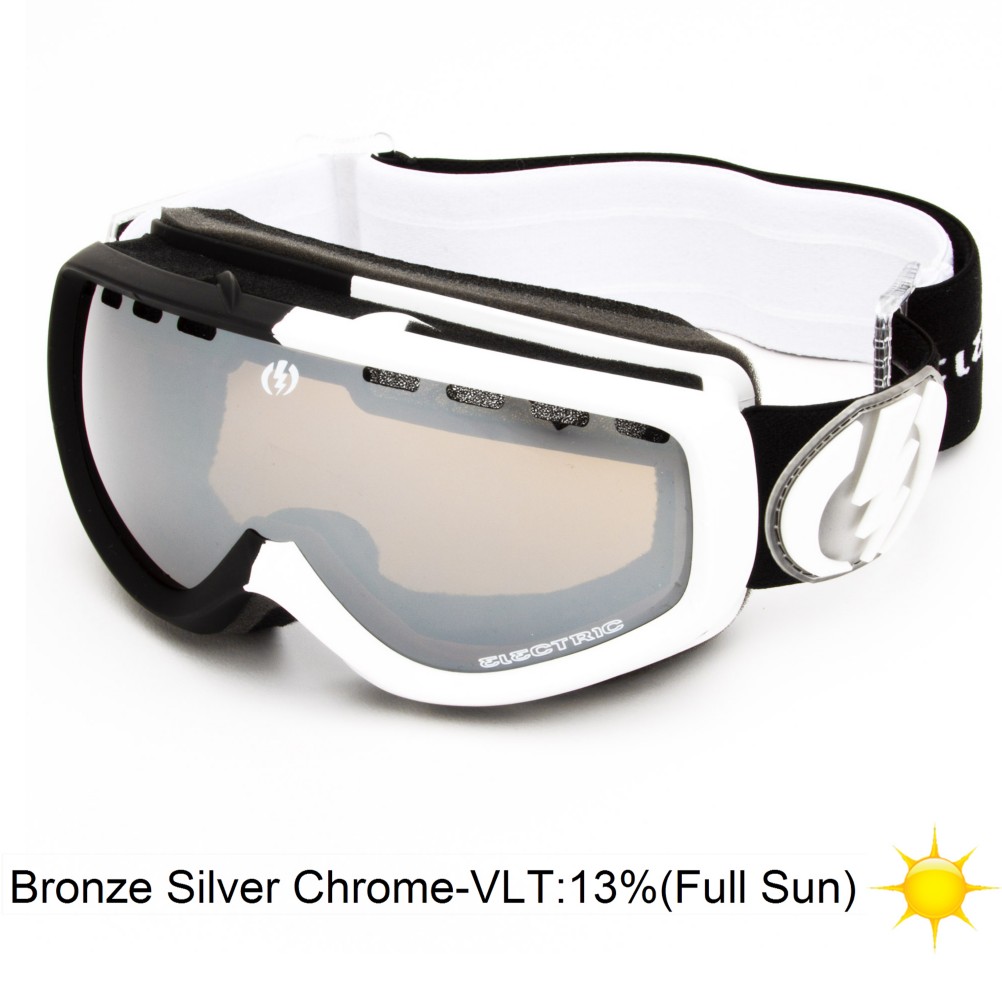 Electric EGK Volcom Co-Lab Kids Goggles 2013, V.co Lab-Bronze Silver Chrome, medium