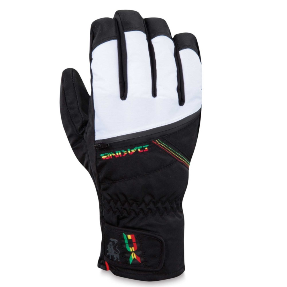 Dakine Pantera Gloves, Rasta, medium