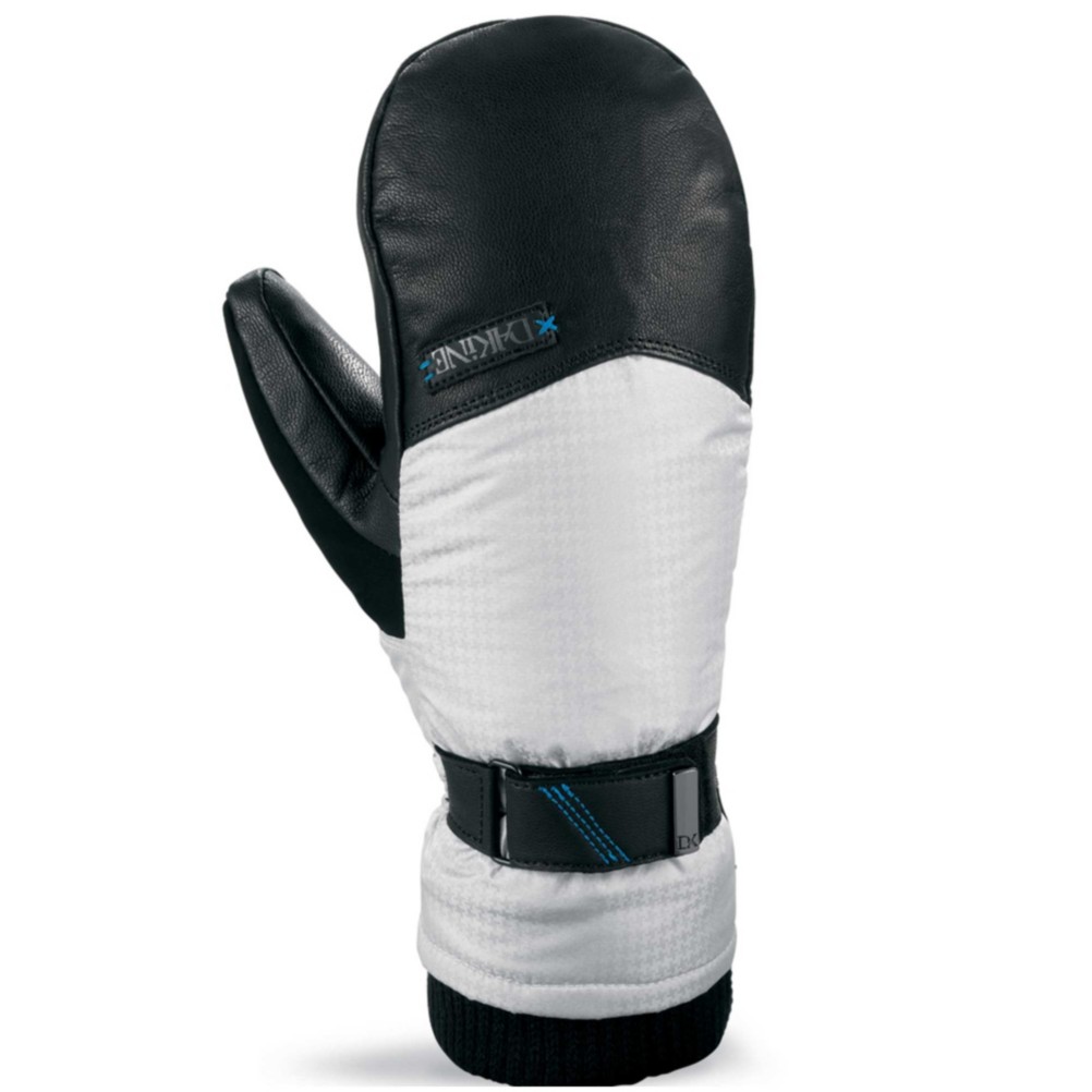 Dakine Firebird Womens Mittens, Silver Houndstooth, medium