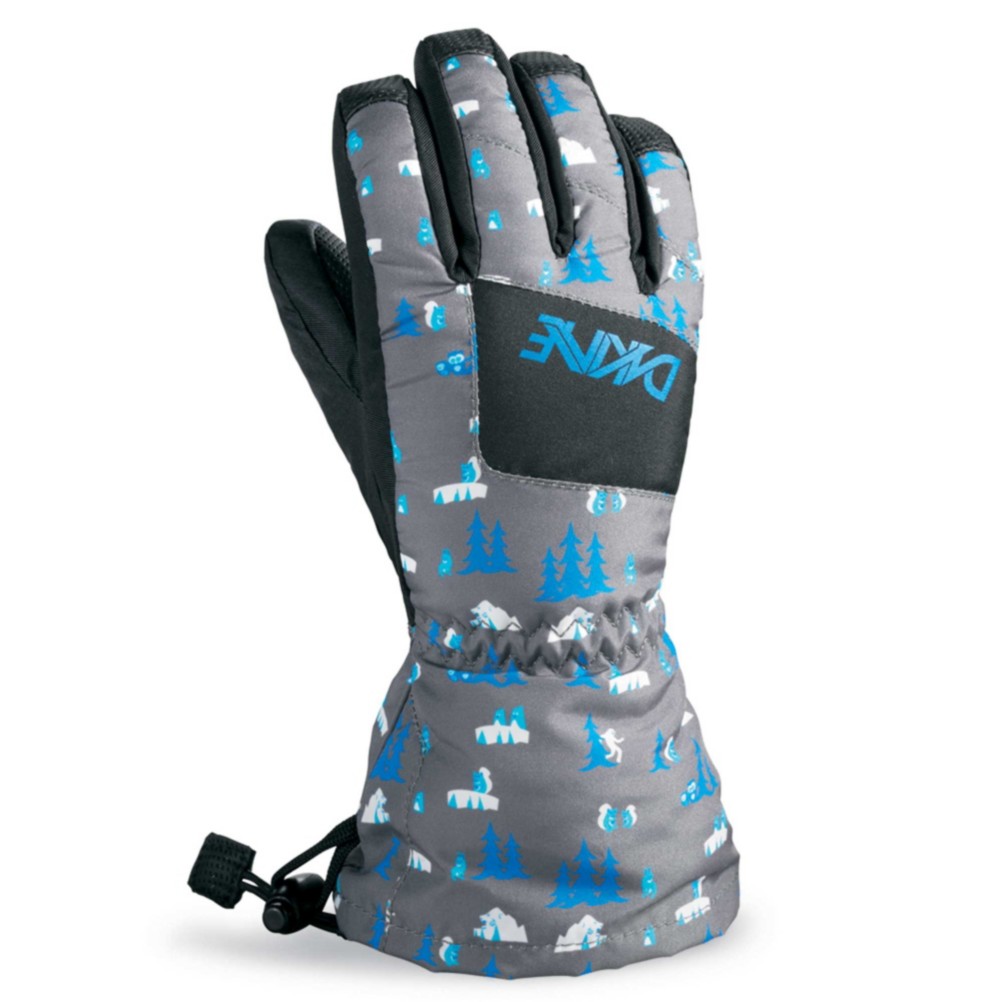 Dakine Yukon Kids Gloves, Creatures, swatch