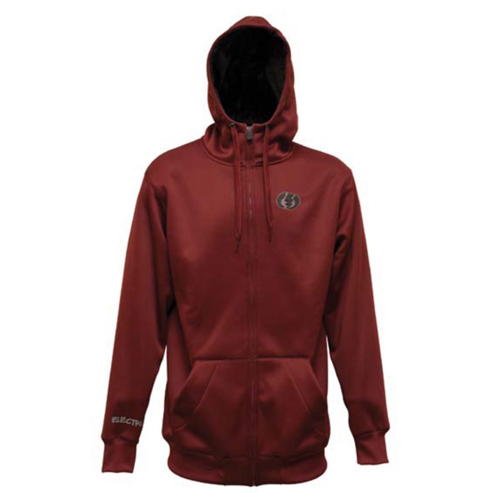 Electric EG Riding Zip Hoodie, Maroon, swatch