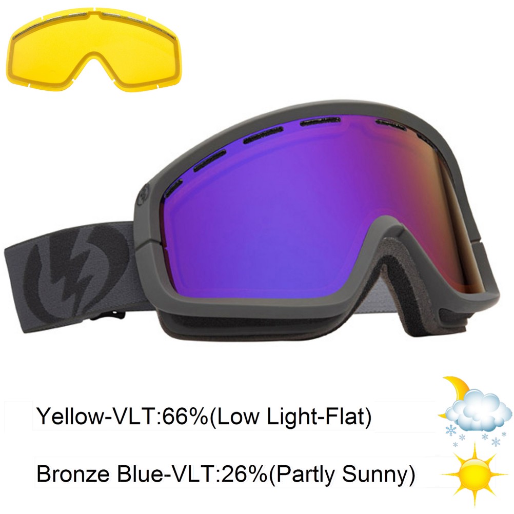 Electric EGB2 Goggles 2013, Rocket Exhaust-Bronze Blue Chr, swatch