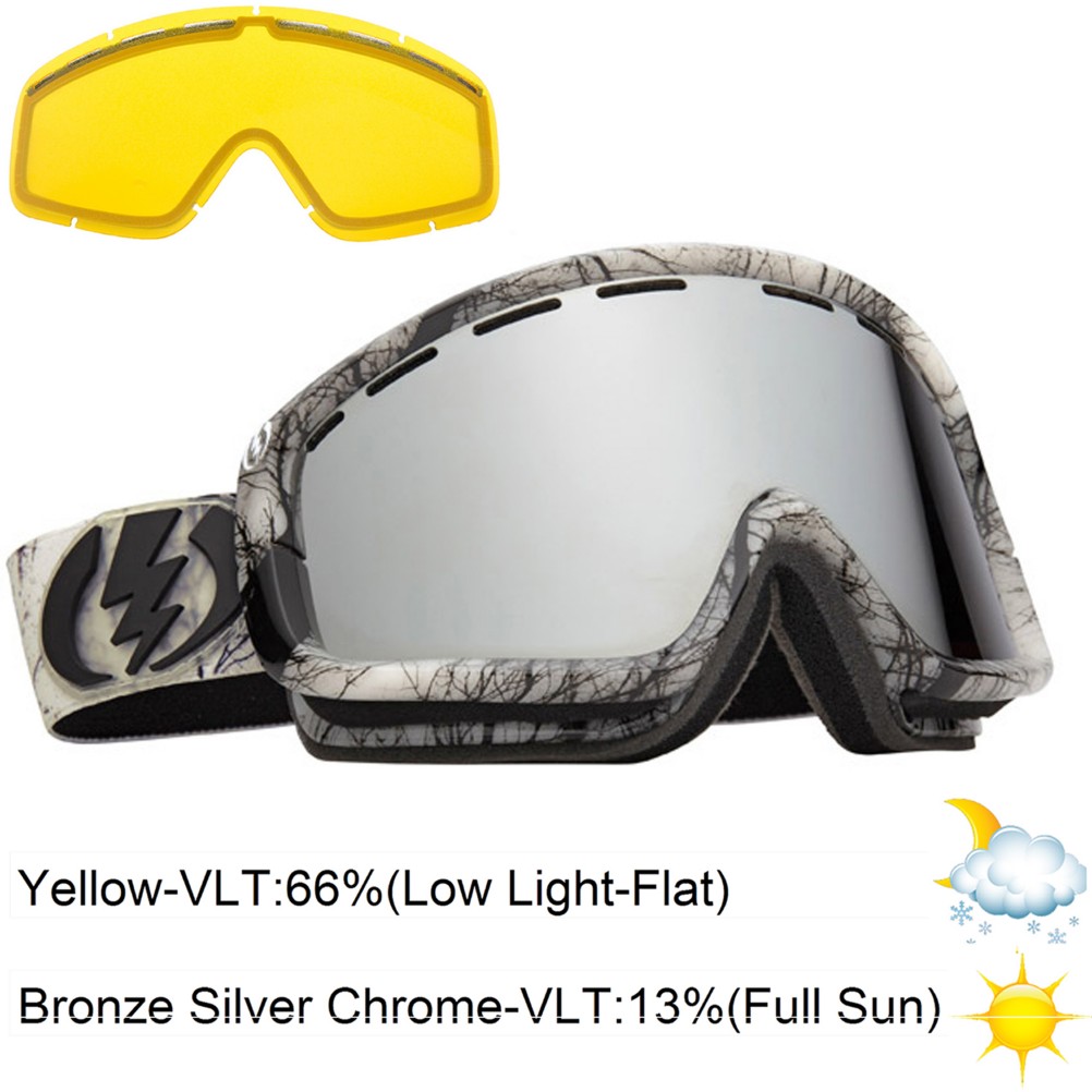 Electric EGB2 Goggles 2013, Twiggy-Bronze Silver Chrome, swatch