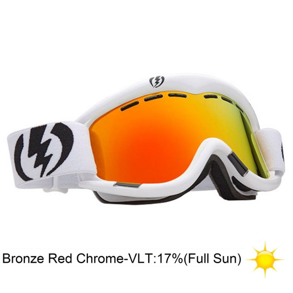Electric EG1 Goggles 2013, Gloss White-Bronze Red Chrome, swatch
