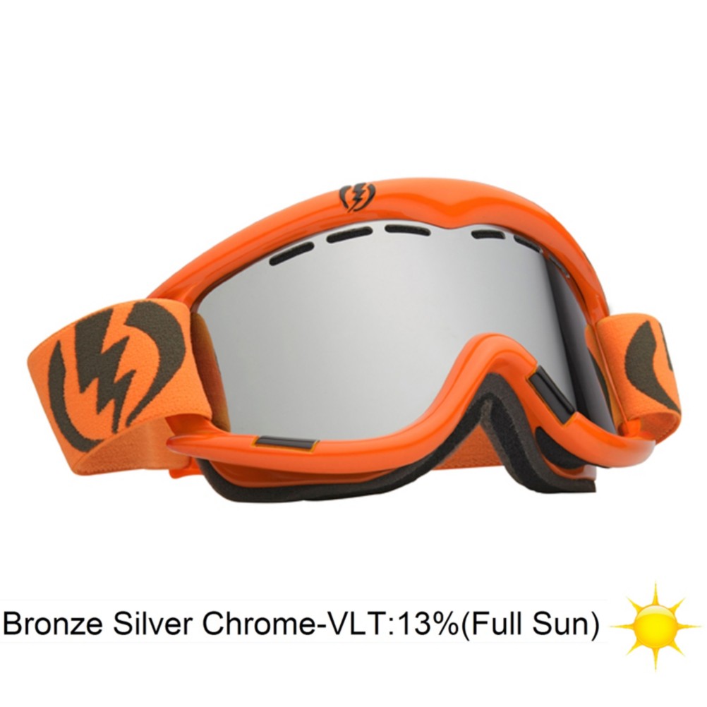 Electric EG1 Goggles 2013, Blood Orange-Bronze Silver Chr, medium