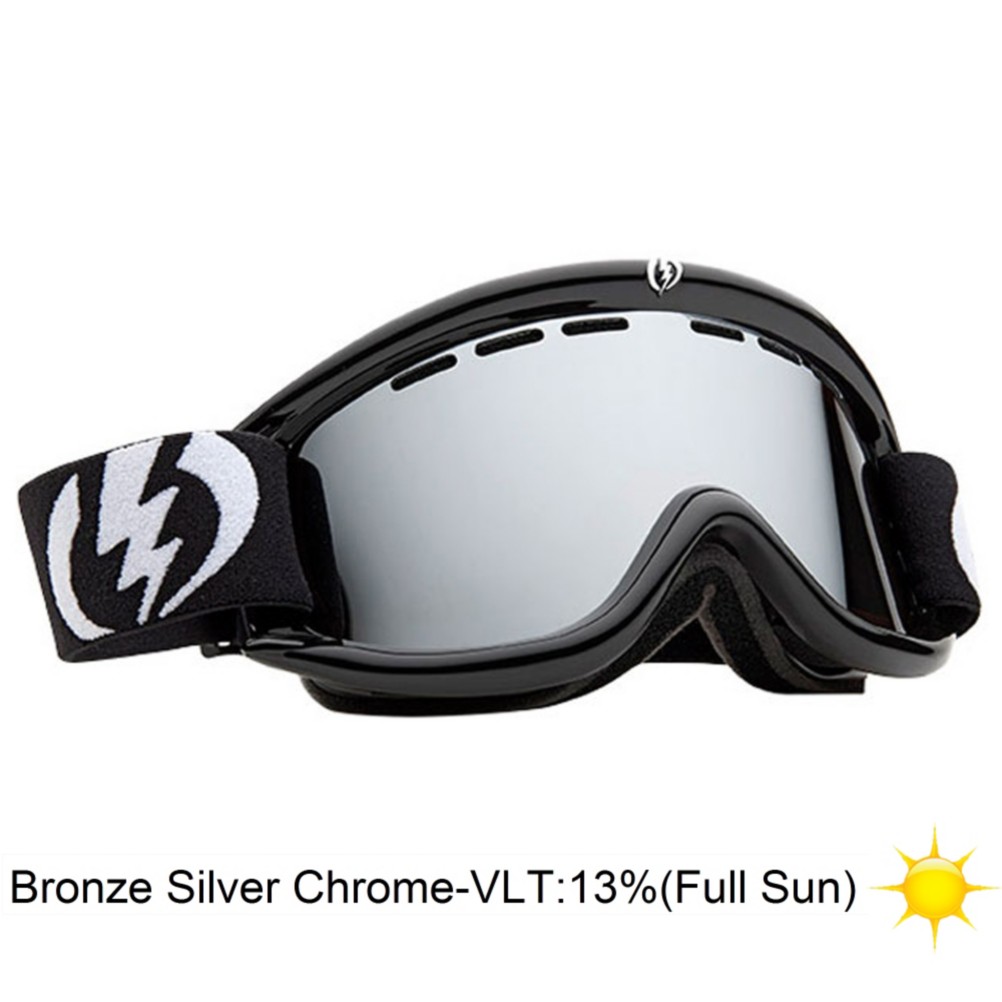 Electric EG.5 Goggles 2013, Gloss Black-Bronze Silver Chro, swatch