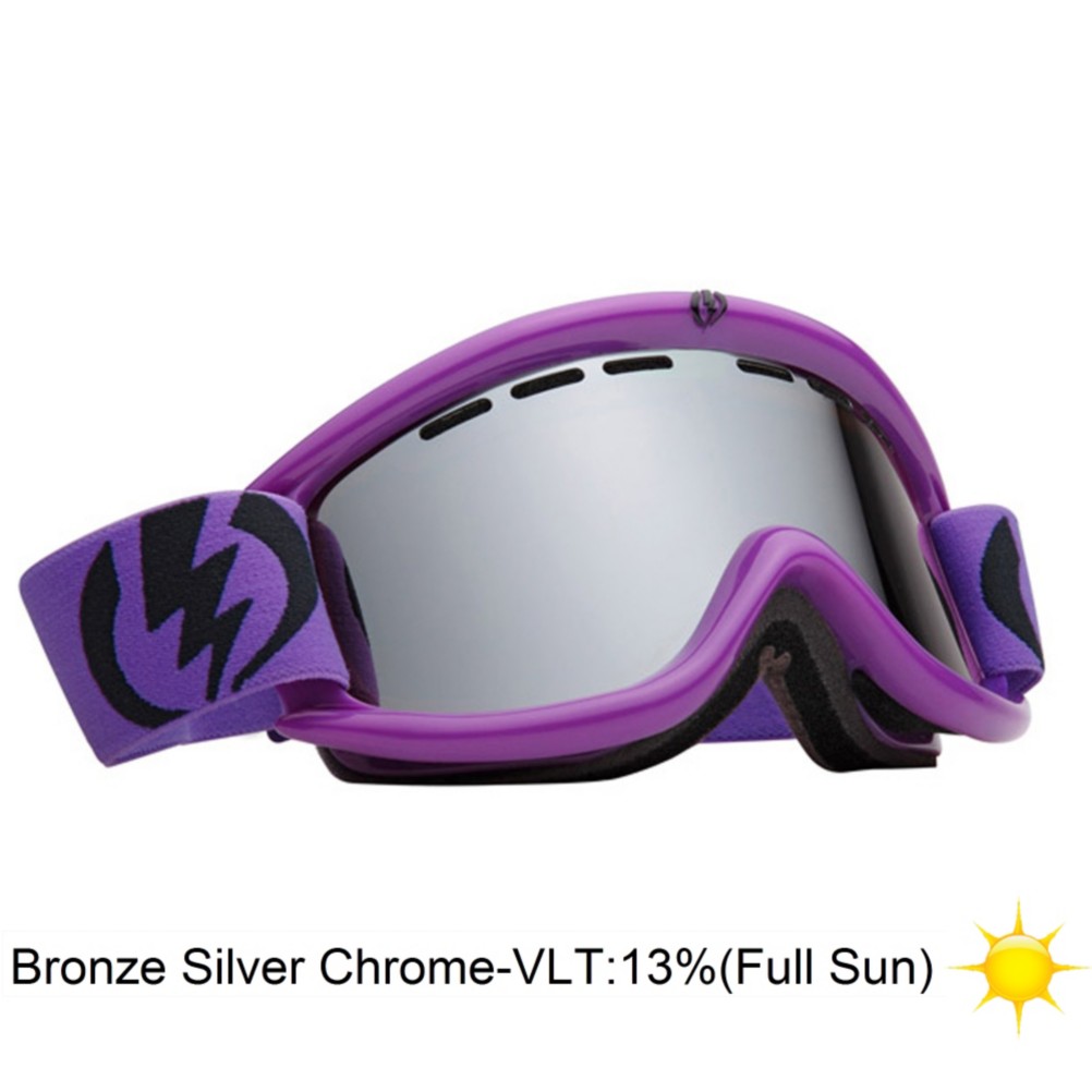 Electric EG.5 Goggles 2013, Royal Purple-Bronze Silver Chr, swatch