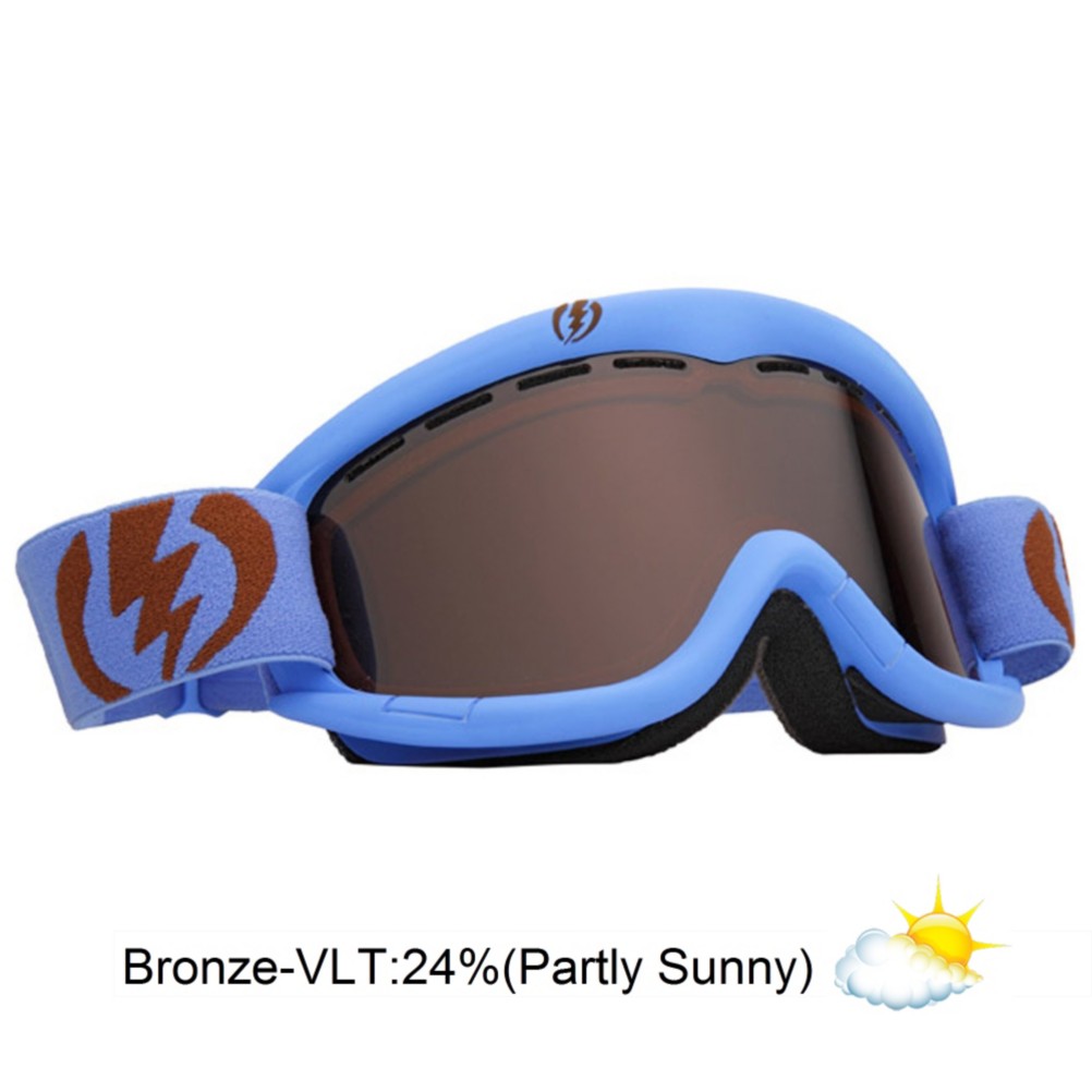 Electric EG1K Kids Goggles 2013, Icy Blue Matte-Bronze, swatch