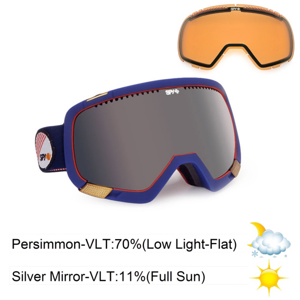 Spy Platoon Goggles 2013, Herschel-Bronze Silver Mirror, swatch