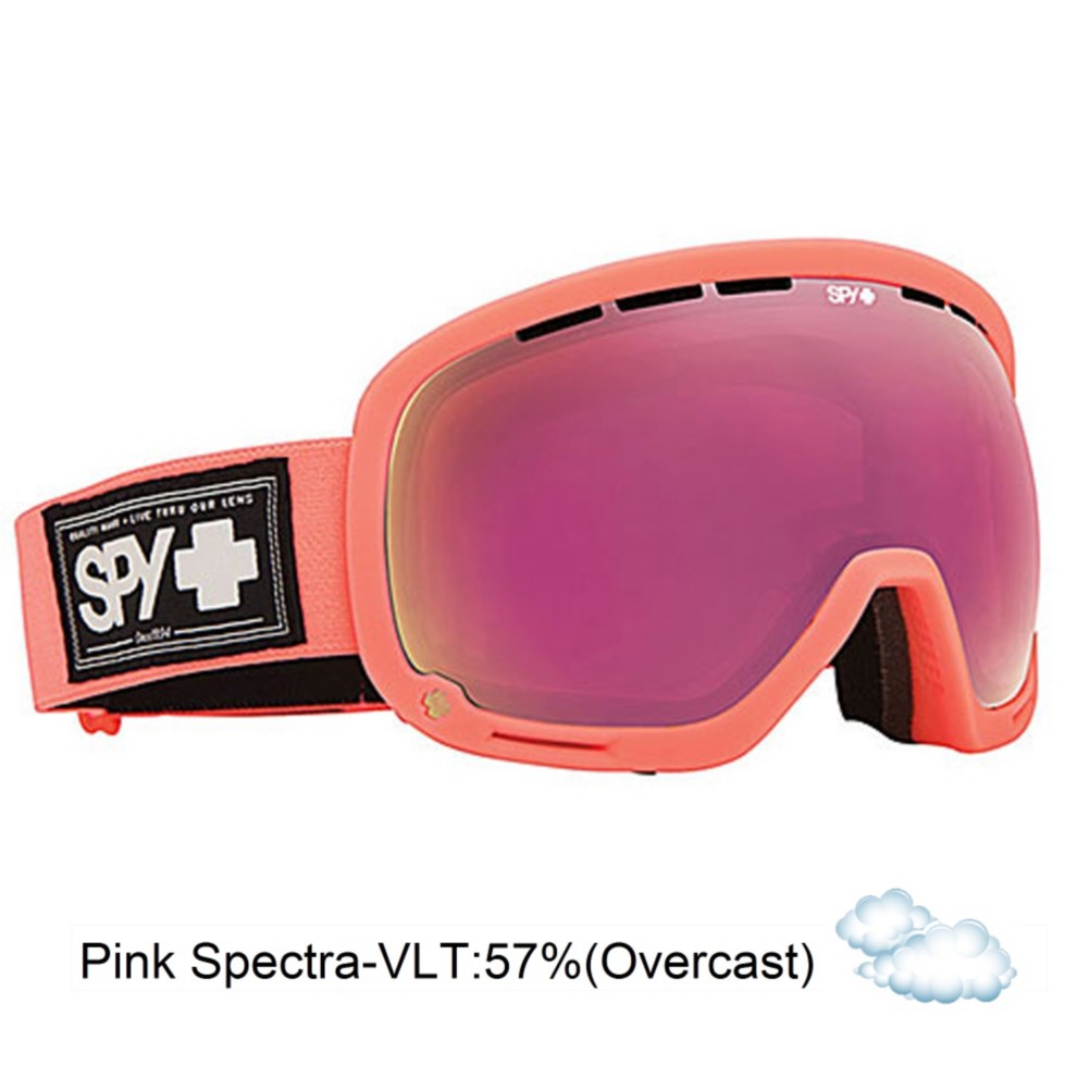 Spy Marshall Goggles 2013, Ultra Melon-Pink Pink Spectra, swatch