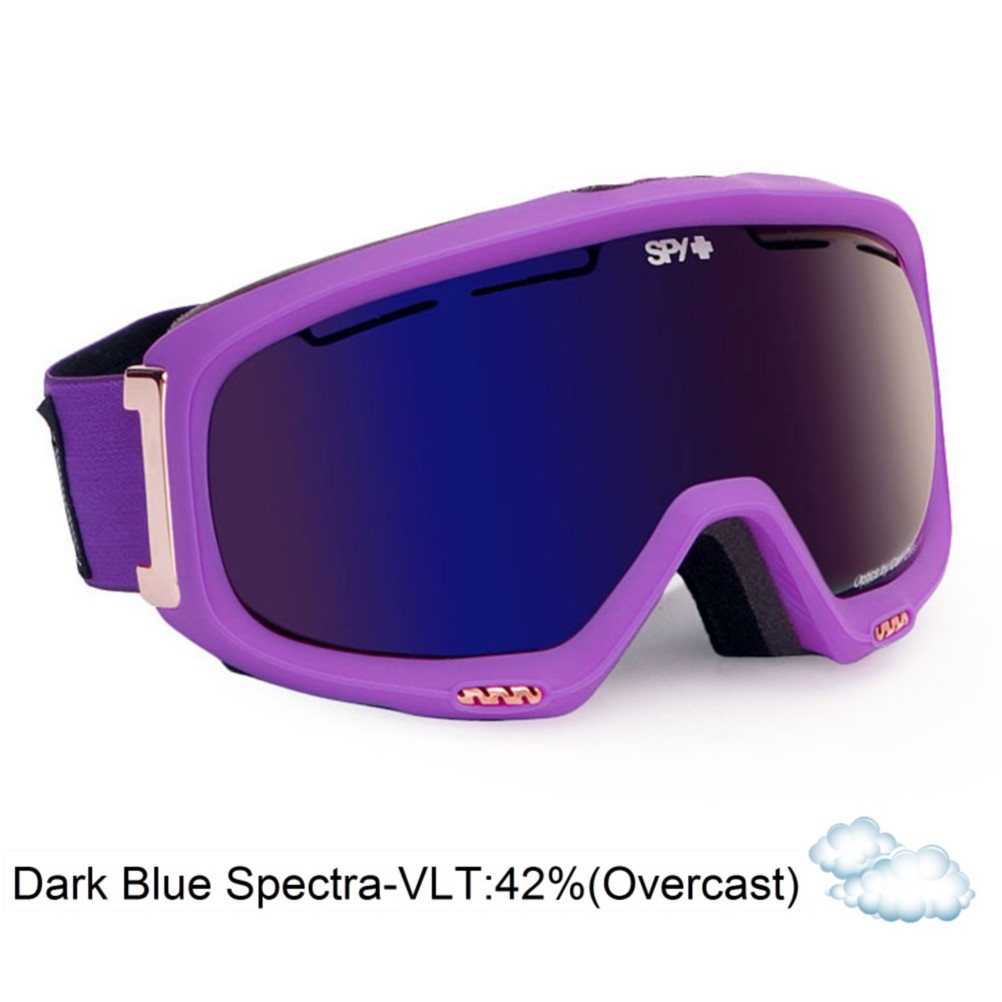 Spy Bias Womens Goggles 2013, Ultra Purple-Branze Dark Blue, swatch