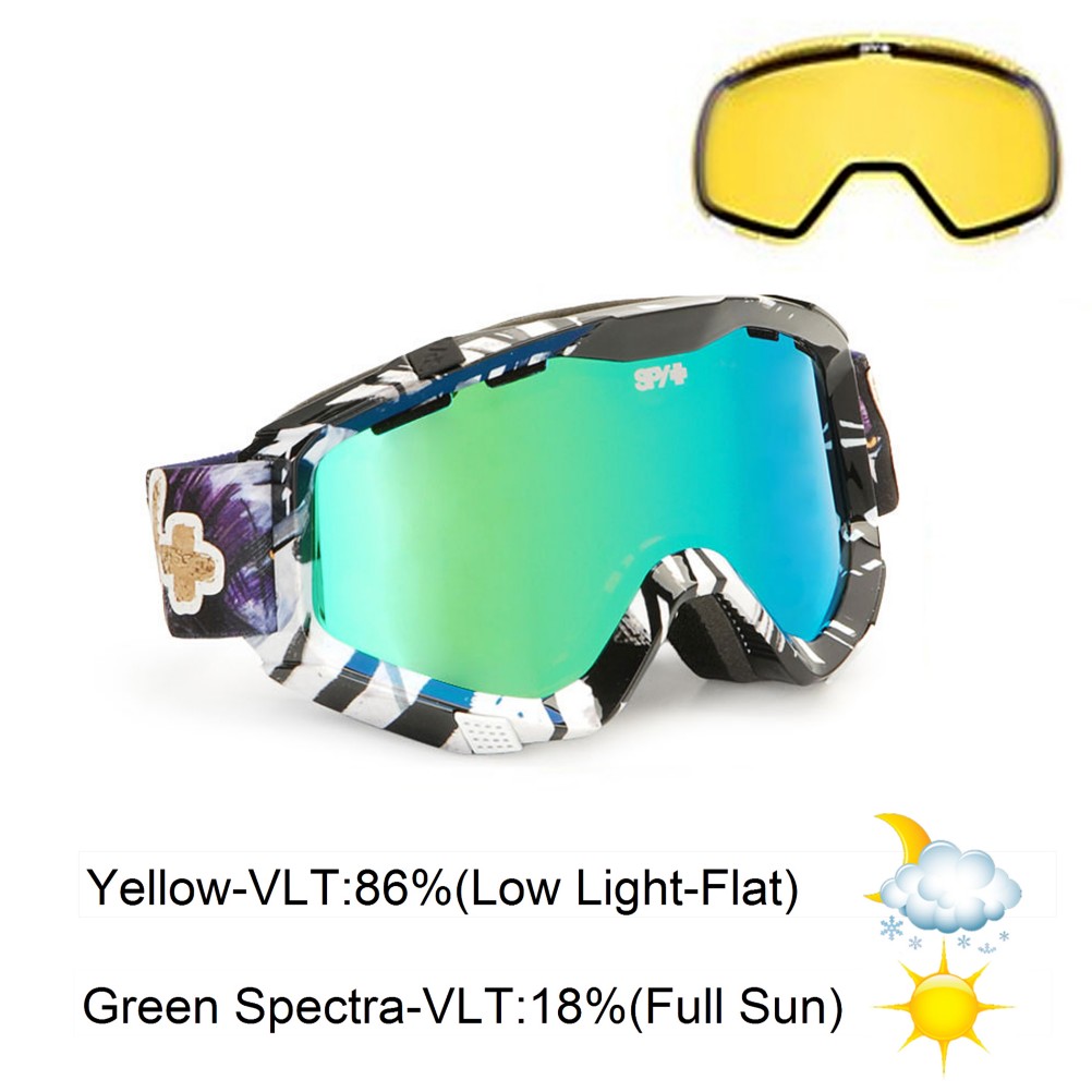 Spy Zed Goggles 2013, Yes+dcp-Bronze Green Spectra, swatch