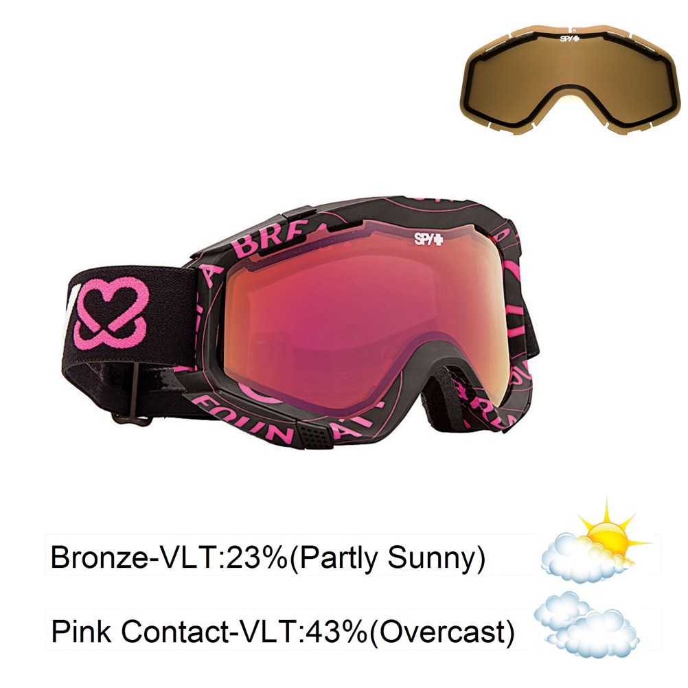 Spy Zed Goggles 2013, Keep A Breast-Pink Pink Spectr, swatch