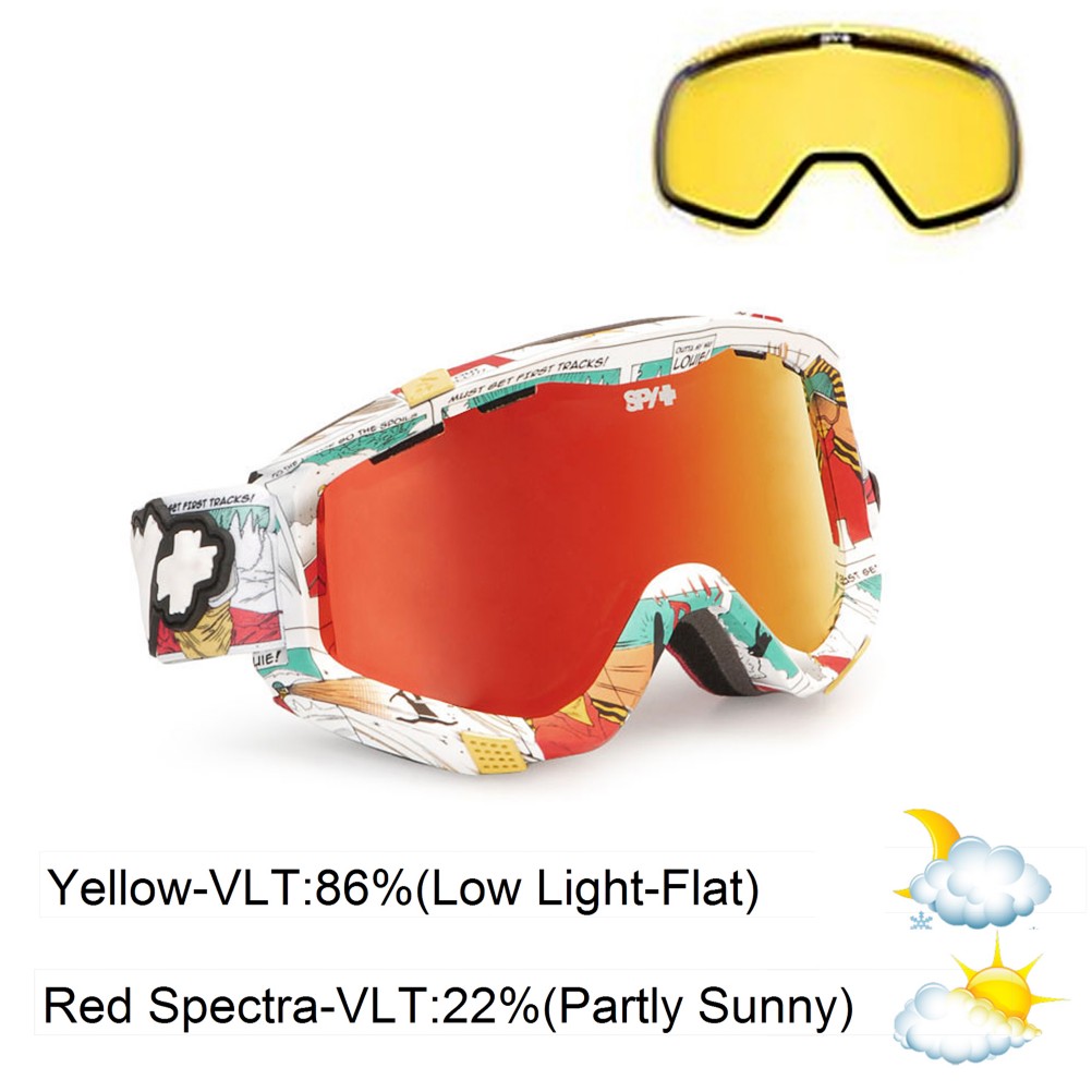 Spy Zed Goggles 2013, Stevie Bell-Bronze Red Spectra, swatch